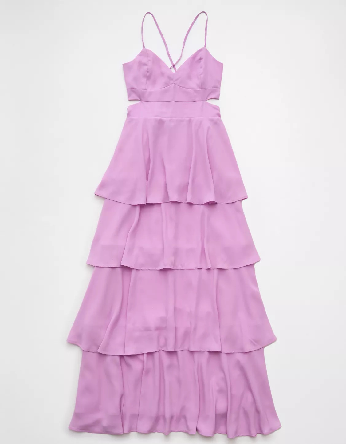 AE Cut-Out Tiered Maxi Dress | American Eagle Outfitters (US & CA)