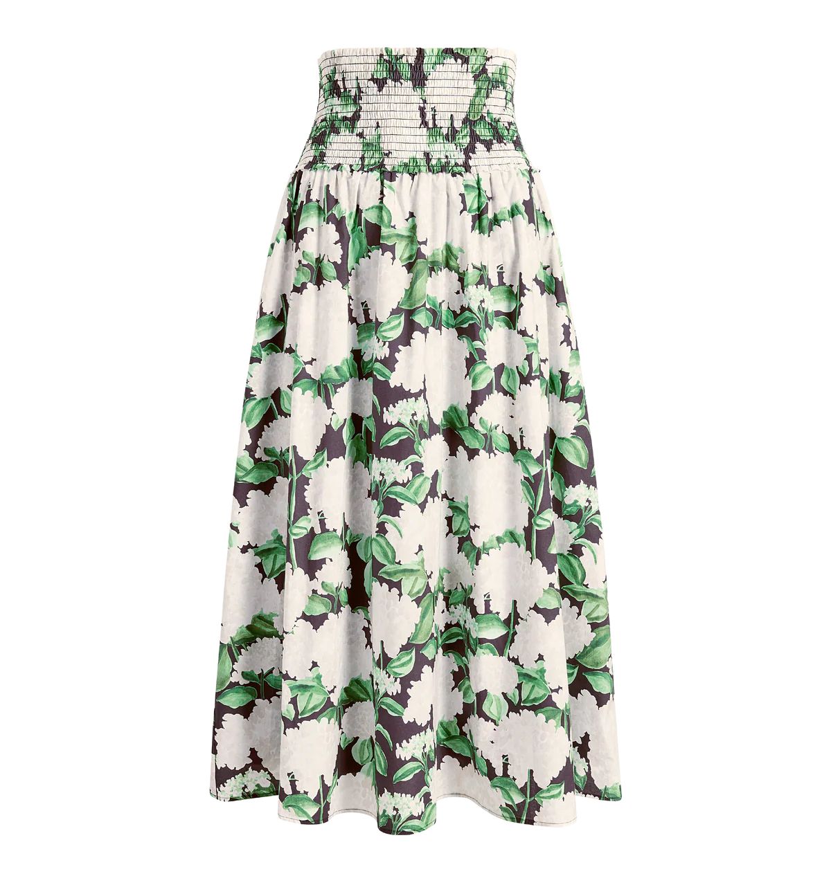 The Delphine Nap Skirt in Night Bloom Cotton | Over The Moon