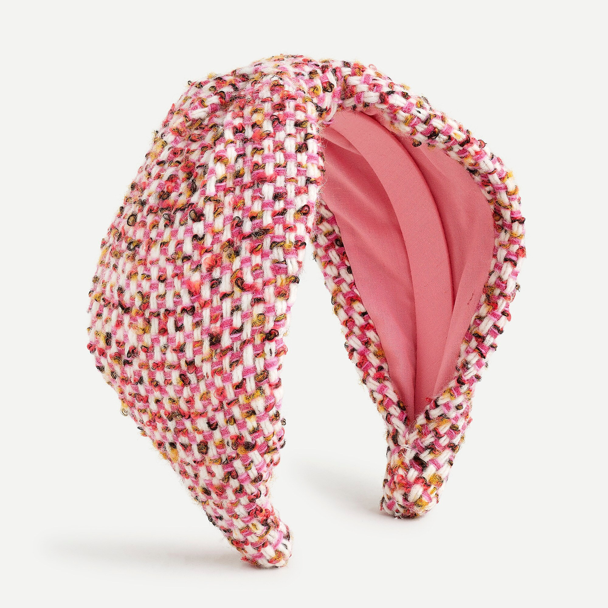Twist headband in tweed | J. Crew US