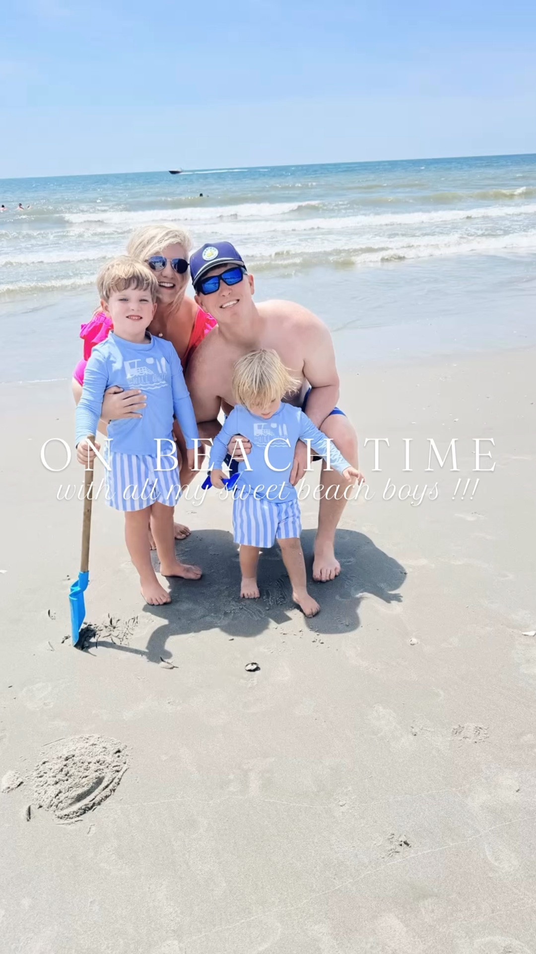 Nothing I love more than some sand 💛, sun ☀️ , and sea 🌊 time with my handsome beach boys!!! 👶🏼🩵🐚Beach days are the best (!!) days, forever and ever amen!!! 🏝️🌅🏖️ We’ve been having the happiest lil’ time soaking in the sun 🌞, chasing the waves 🌊, digging in the sand 🪏, finding shark’s teeth 🦈 (look at Judson’s huge one!! 🤩), and enjoying the pool 💦, splash pad 🪣, and lazy river!! 🩵 Grateful beyond words for these precious days and memories 🎞️ we get to make with our babies 👶🏼 in this season of life!!! 🫶🏽✨ #beachtime #beachbabies #onbeachtime #beachlovinfamily #augustatthebeach