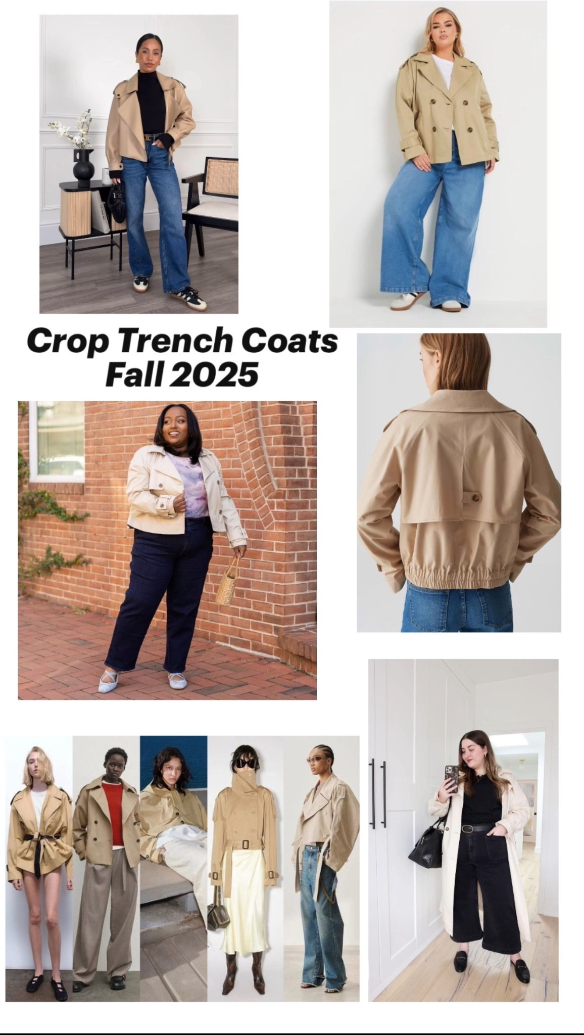 Crop trench are trending this fall…so here are a few to choose from. Of course, if crop is not your thing, we’ve got some longer ones too!

#LTKSaleAlert #LTKStyleTip #LTKOver40