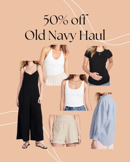 Capsule closet staples old navy 50% off sale
Ordered size small in everything! Small-tall in the tank tops & poplin shirt. I’m 5’9 and wanted to make sure they were long enough for the bump🤞

#LTKbump #LTKsalealert #LTKunder100