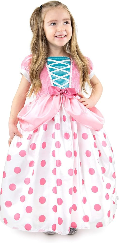 Little Adventures Bo Peep Dress up Costume - Machine Washable Child Pretend Play and Party Dress ... | Amazon (US)