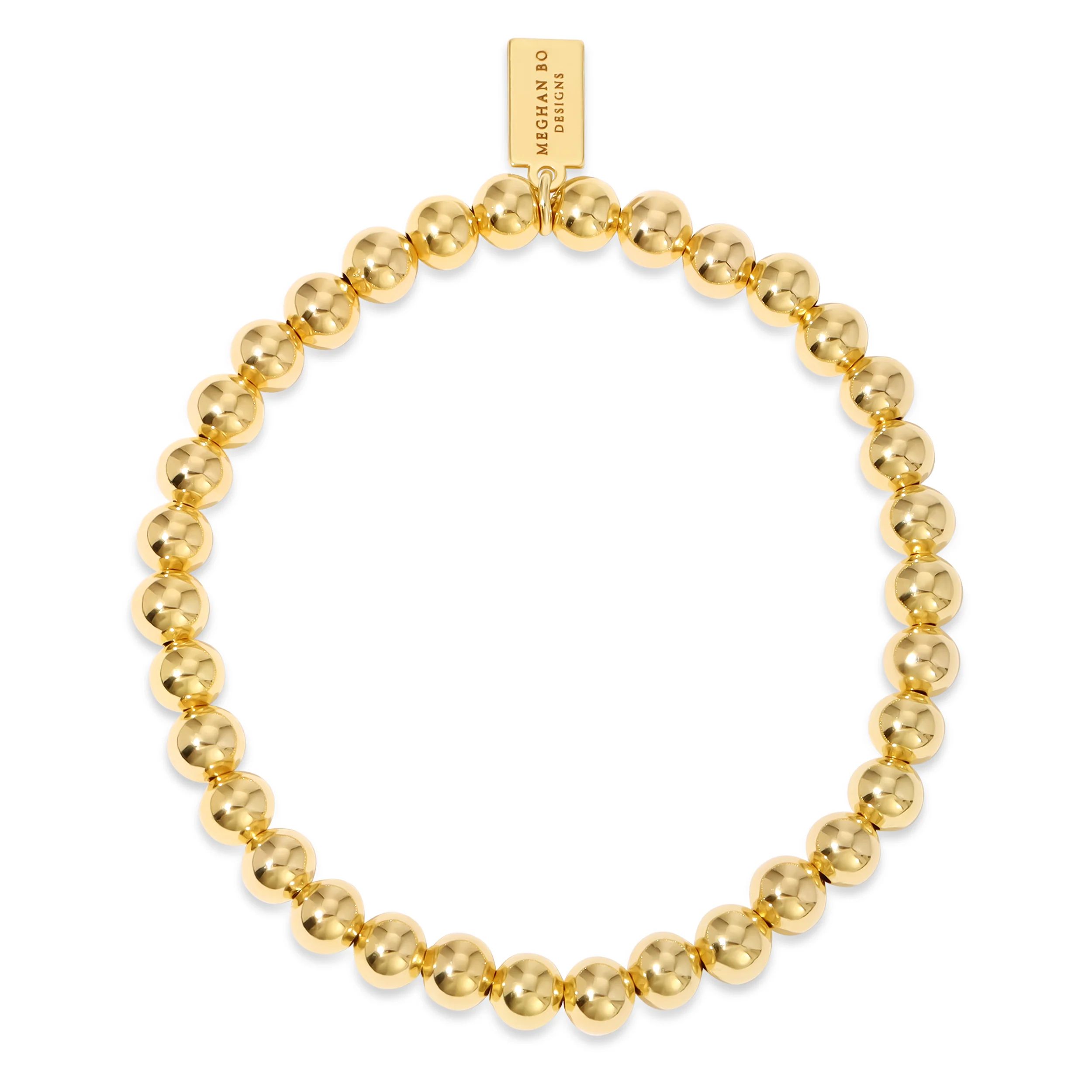 6MM Gold Fill Bracelet | Meghan Bo Designs