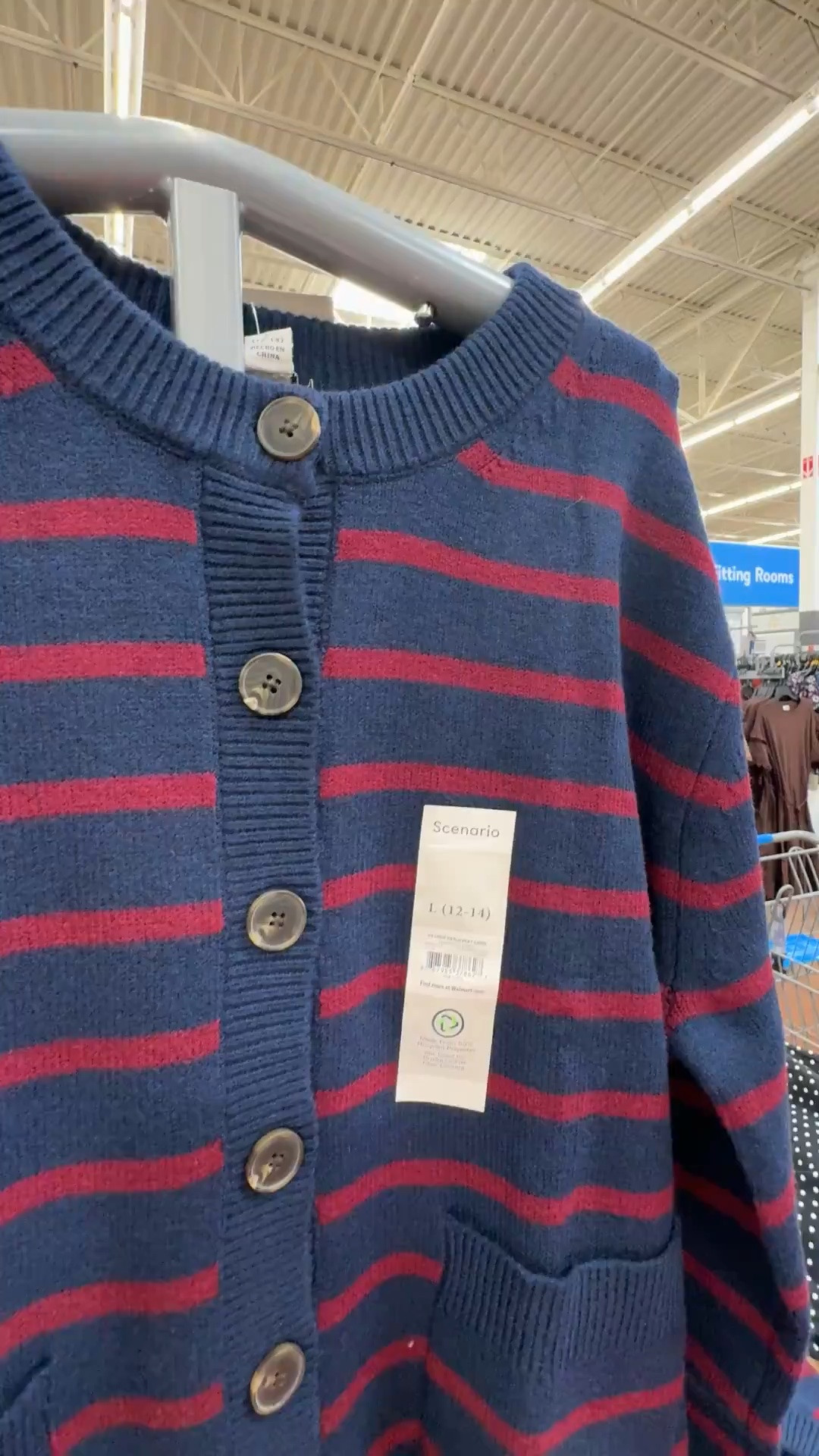 Striped cardigan from Walmart

#LTKgrwm