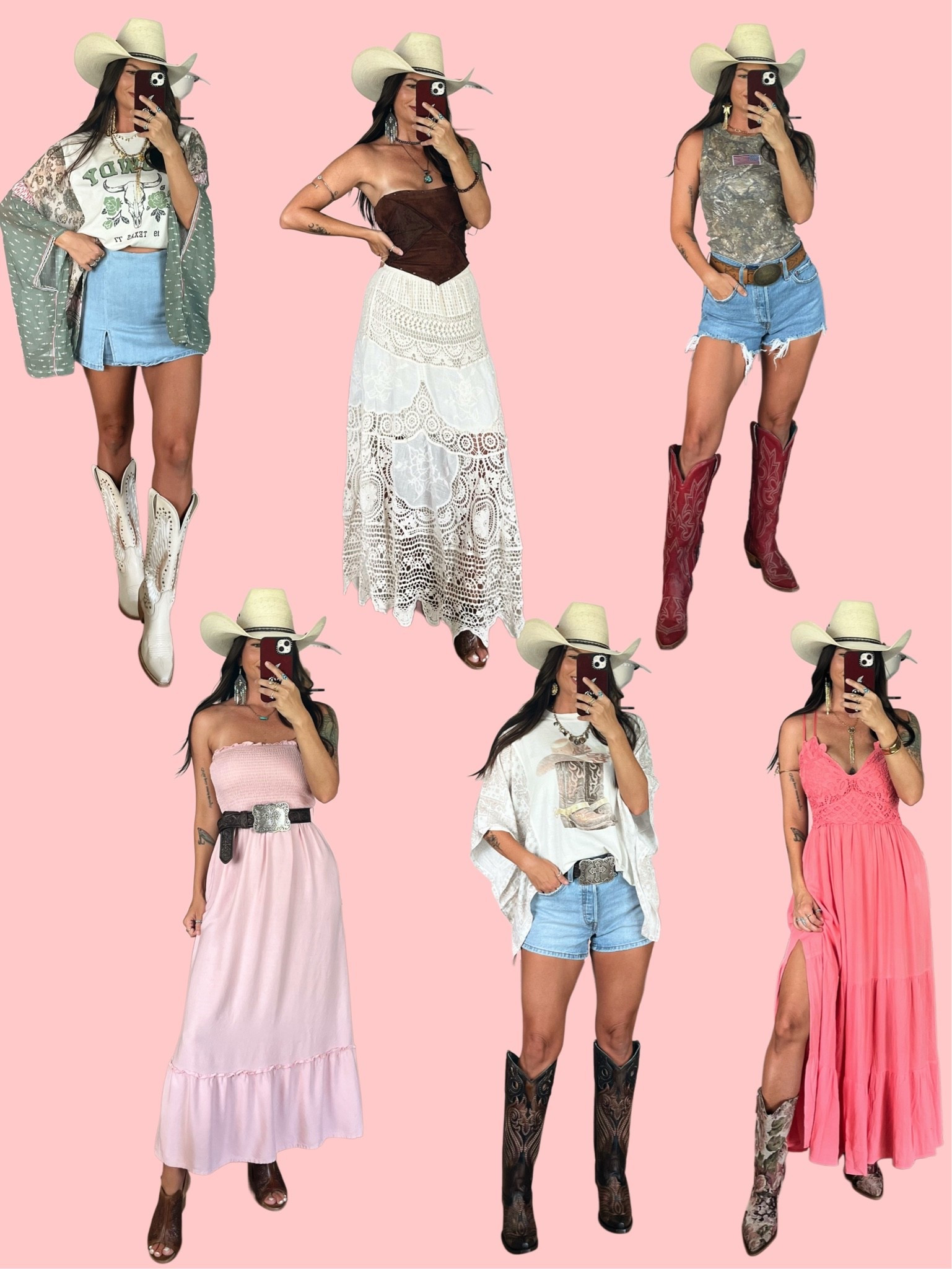 Recent summer western looks! Code LORI to save on denim skort

#LTKootd #LTKgrwm #LTKSeasonal
