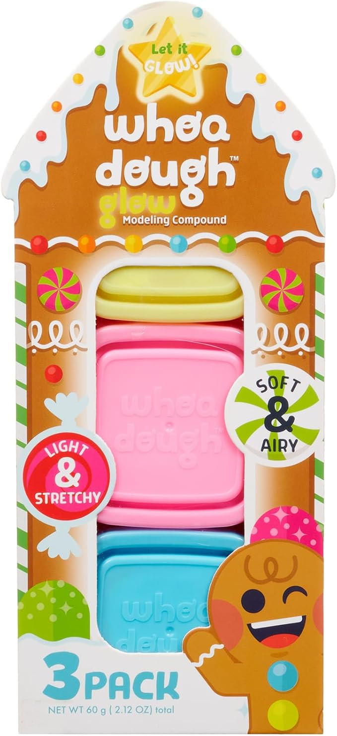 Chuckle & Roar - Whoa Dough Holiday Gingerbread - Arts and Crafts - Fun for Toddlers - Safe and a... | Amazon (US)