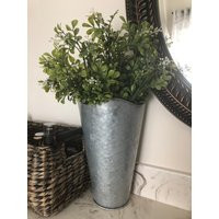 Rustic Wall Sconce With Greenery, Decor Boxwood, Rustic Home Decor, Boxwood | Etsy (US)