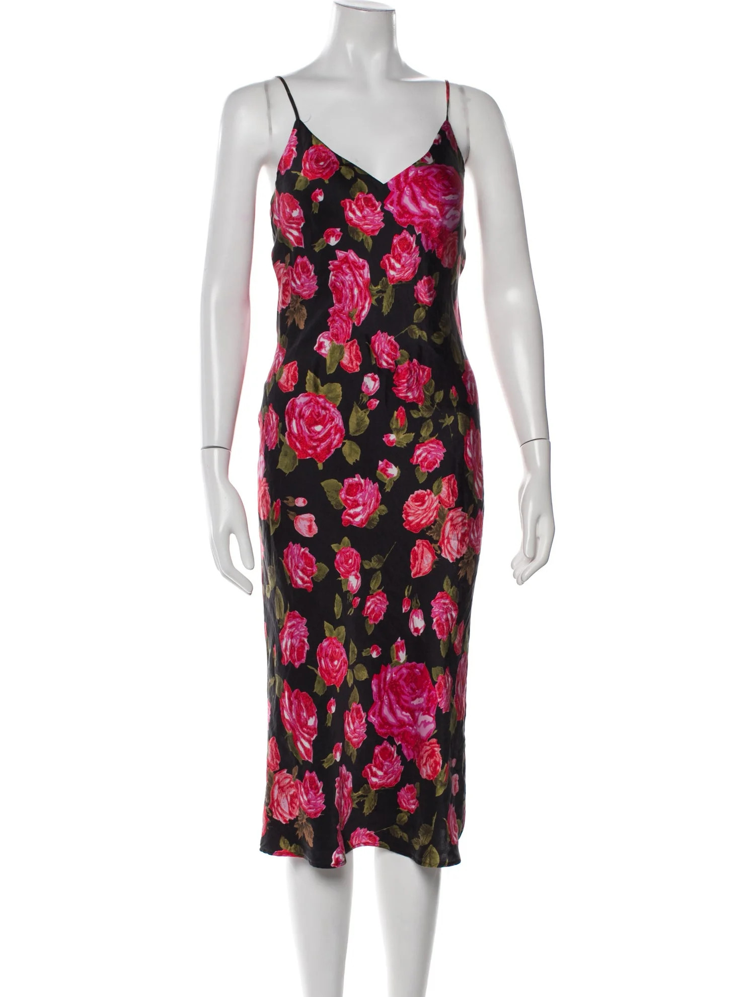 Silk Midi Length Dress | The RealReal