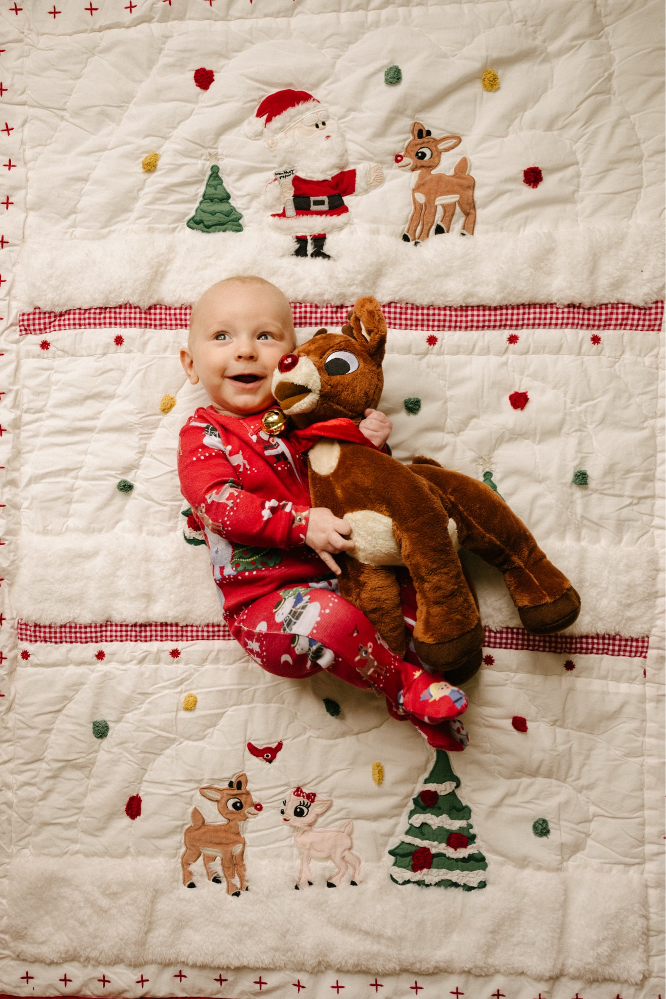 Lake looks so adorable in his Rudolph pajamas! 🦌

#LTKBaby #LTKHoliday #LTKGiftGuide