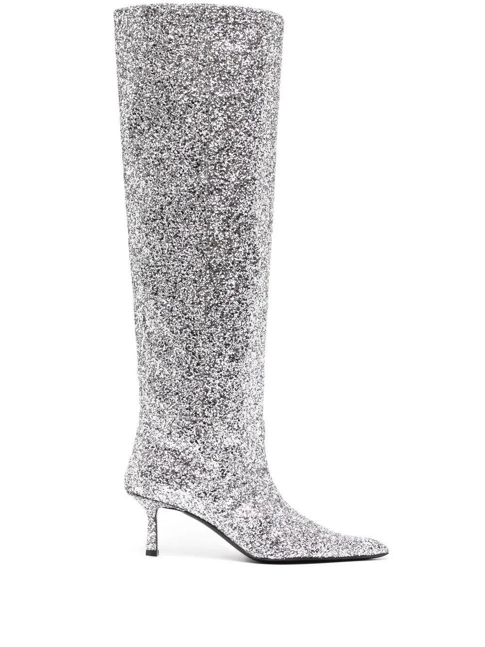 Viola 60mm glitter long boots | Farfetch Global