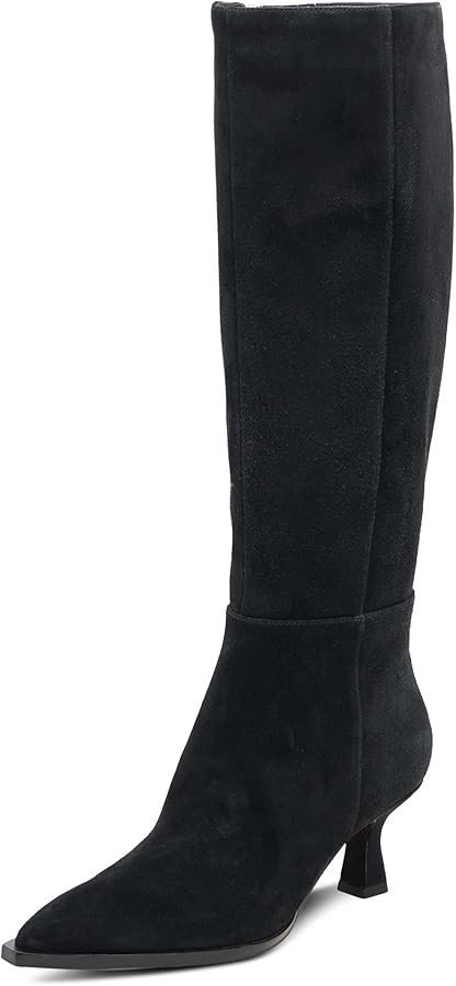 MUCCCUTE Knee High Boots for Women Tall Boots Kitten Heel Pointed Toe Slip On Comfort Fall Long B... | Amazon (US)
