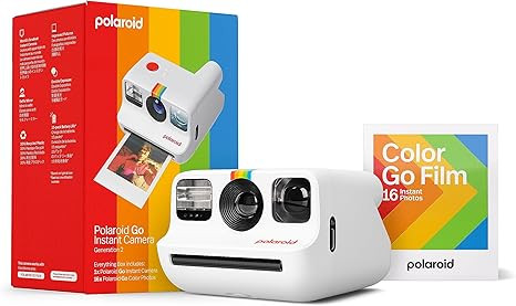 Polaroid Go Generation 2 - Mini Instant Camera + Film Bundle (16 Photos Included) - White (6282) | Amazon (US)