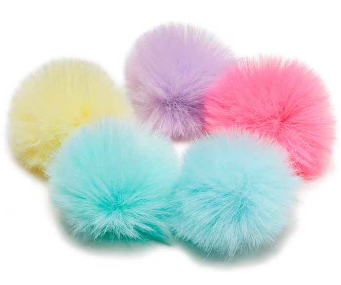 Bright Color Puff Ball 5-Pack | Crocs (US)