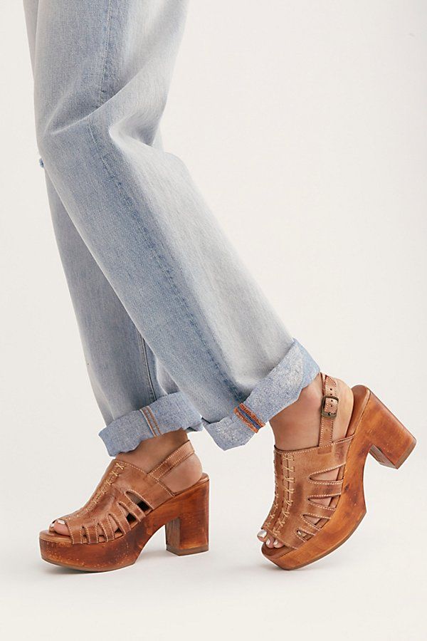 Tessa Clogs by Bed Stu at Free People, Tan Rustic, US 9 | Free People (Global - UK&FR Excluded)