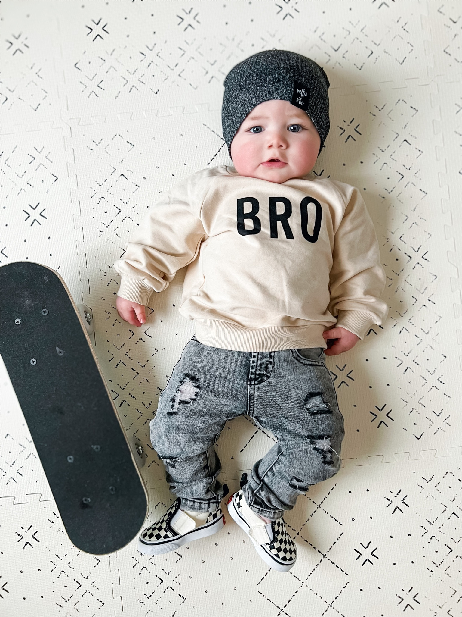Just a cute baby ready to play! 

I can’t handle this mini skateboard. It’s too cute. 

Follow us on IG @little_rex_emory

#LTKkids #LTKhome #LTKbaby