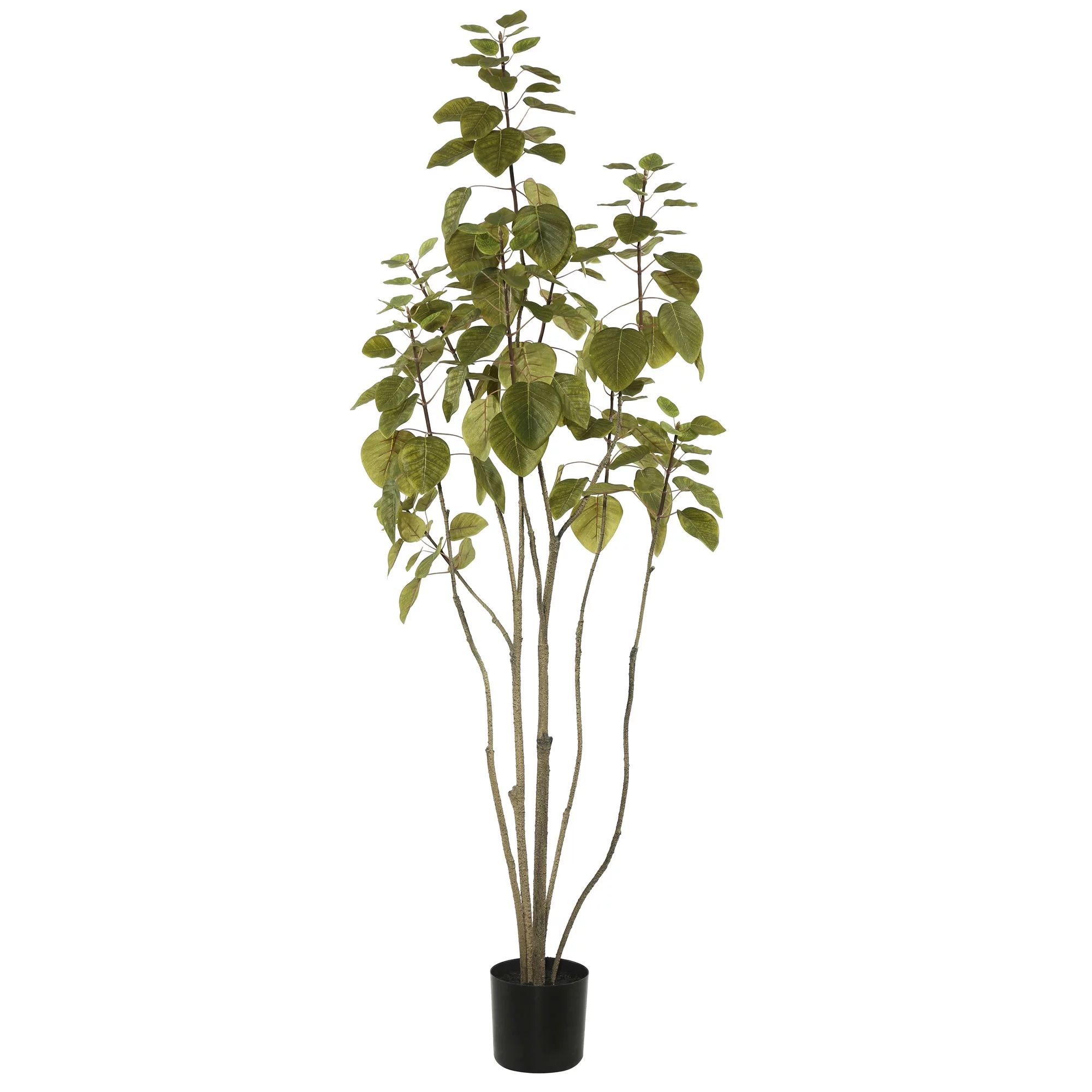 Vickerman 4' Artificial Green Potted Cotinus Coggygria Tree with 177 Leaves | Walmart (US)