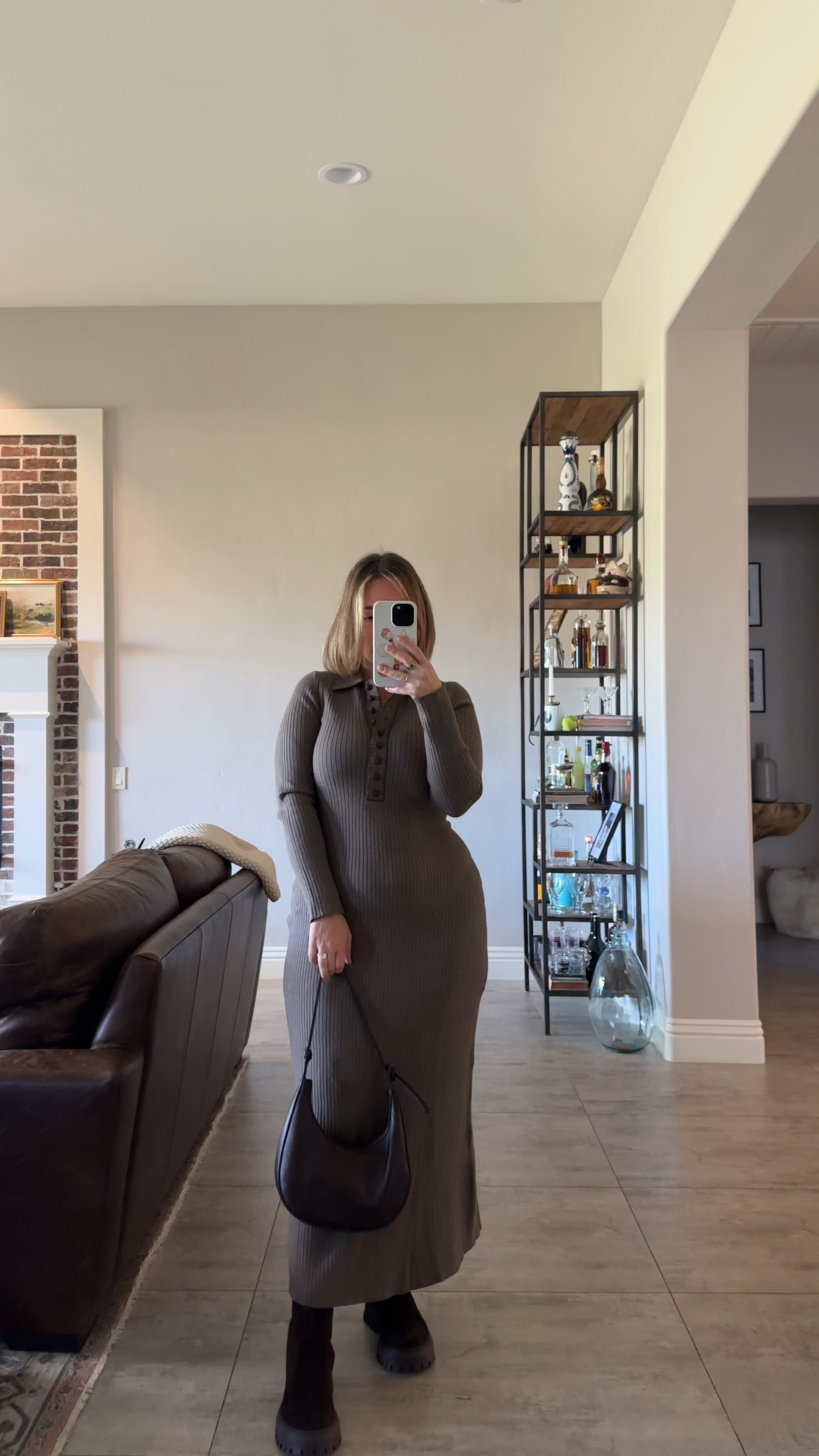 The most perfect sweater dress 

#LTKSeasonal #LTKMidsize