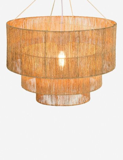 Chavette Chandelier, Natural | Lulu and Georgia 