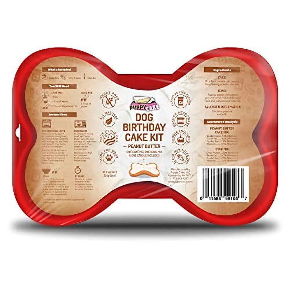 Puppy Cake 8102933 9 oz Peanut Butter Treats for Dogs | Walmart (US)