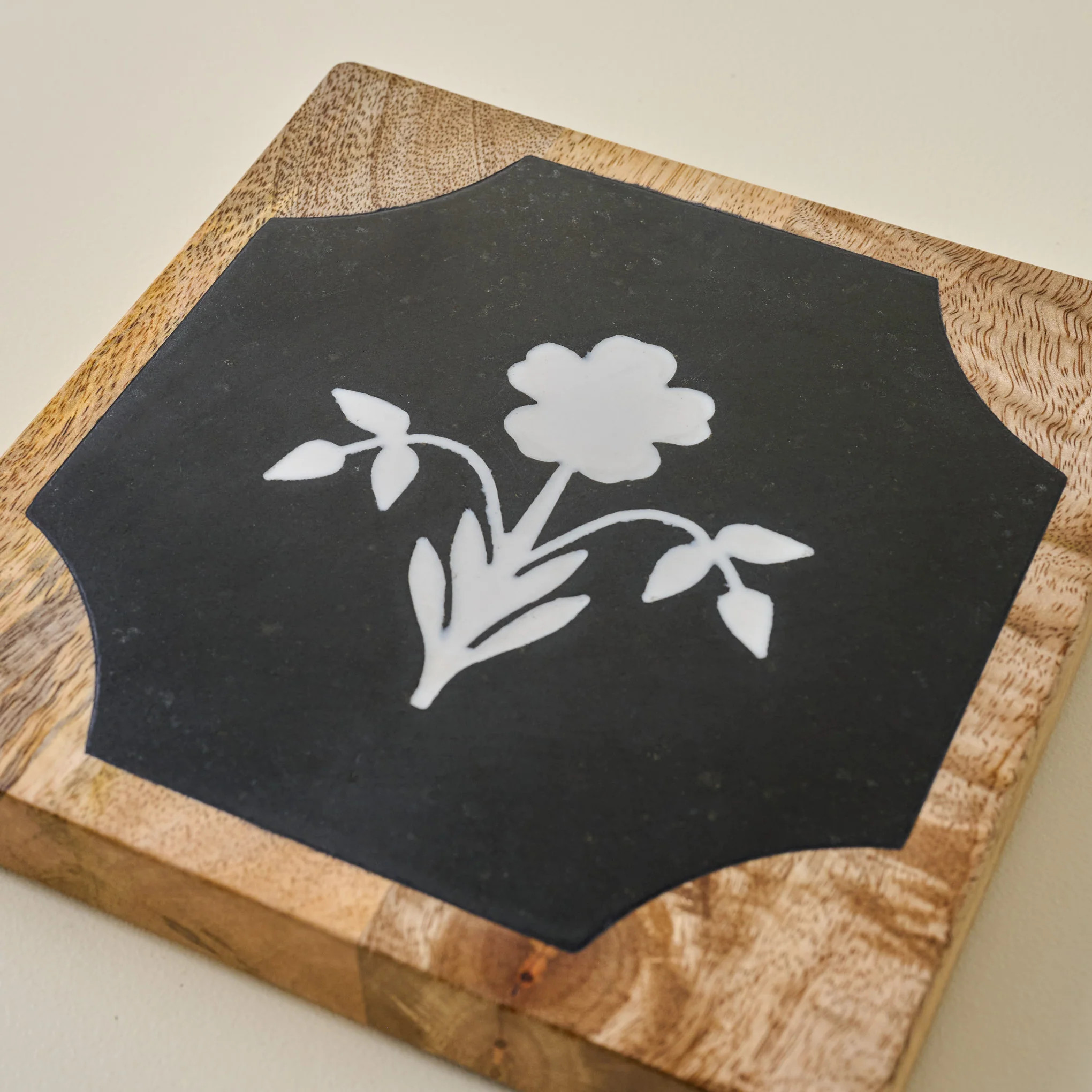 Elenora Marble Trivet | Magnolia