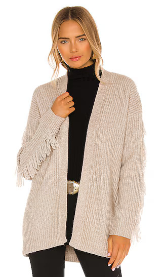 Frida Cardigan in Stone | Revolve Clothing (Global)