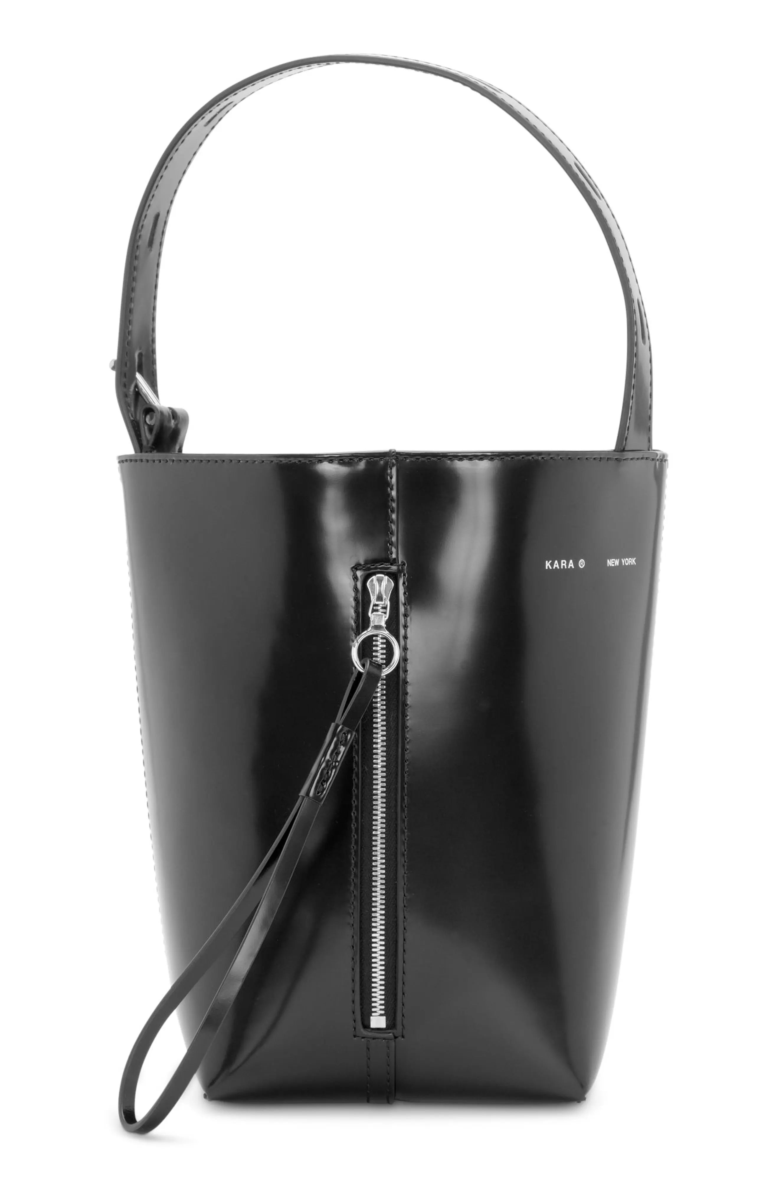 Leather Panel Pail Convertible Leather Bucket Bag | Nordstrom