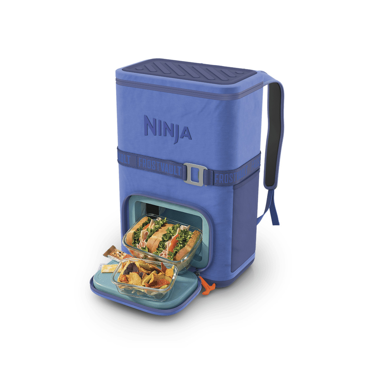Ninja FrostVault 24 Can Backpack Cooler in Lake Paddle | FF124CY | SharkNinja | SharkNinja
