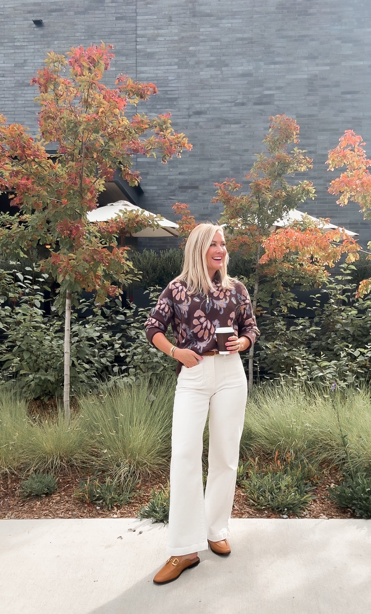 Oh hey fall! Super soft sweater & so cute with winter white

Sweater: xs
Jeans: 26

#LTKOver40 #LTKStyleTip
