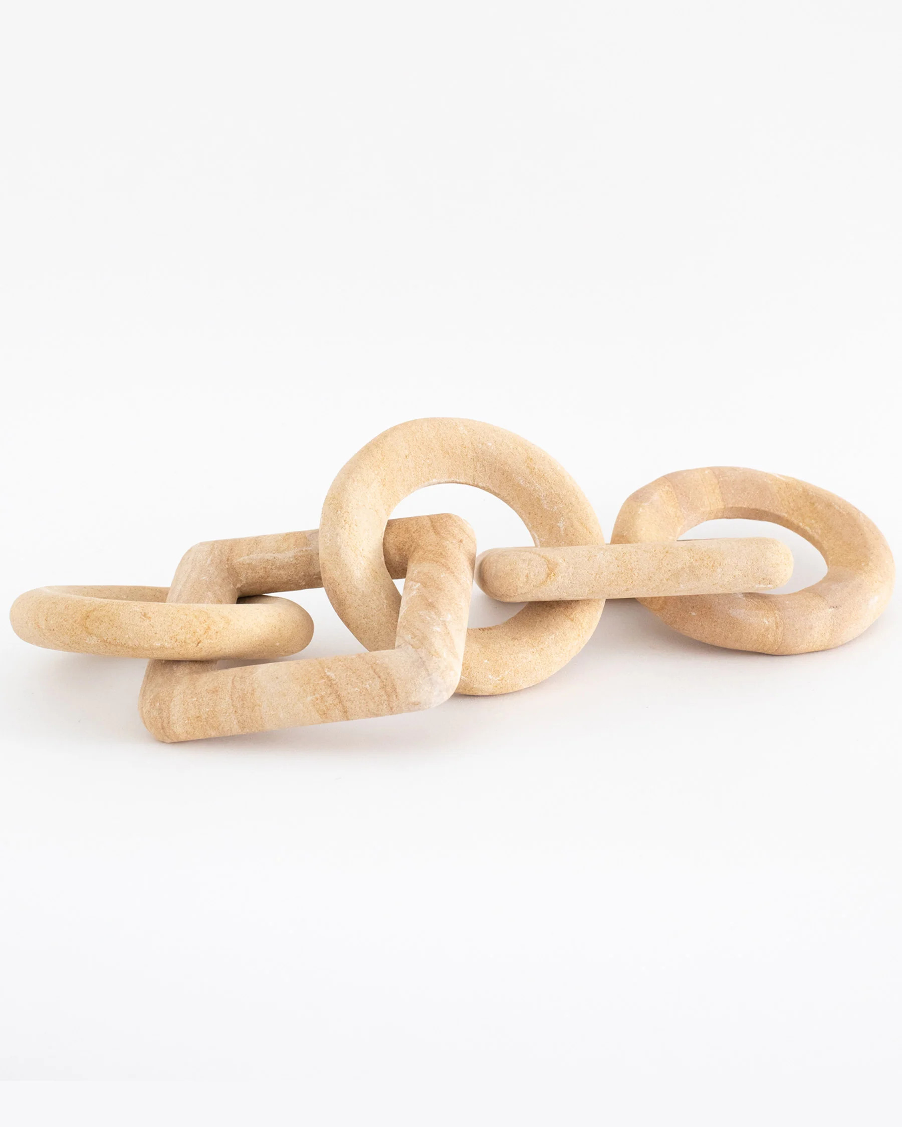 Carved Sandstone Chain | The Vintage Rug Shop