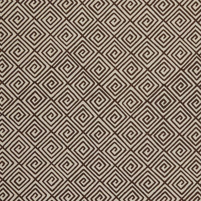 Schumacher Greek Key Java Fabric | DecoratorsBest