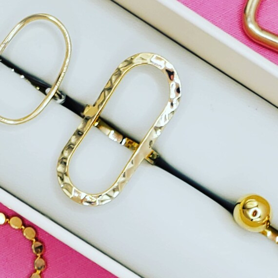 Hammered Ovaloid Ring | Etsy (US)