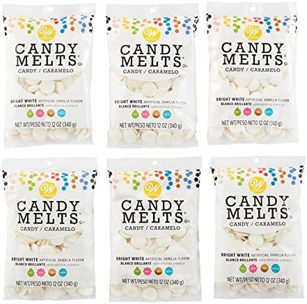 Amazon.com: Wilton Bright White Candy Melts Candy, 12 Oz, Pack of 6: Kitchen & Dining | Amazon (US)