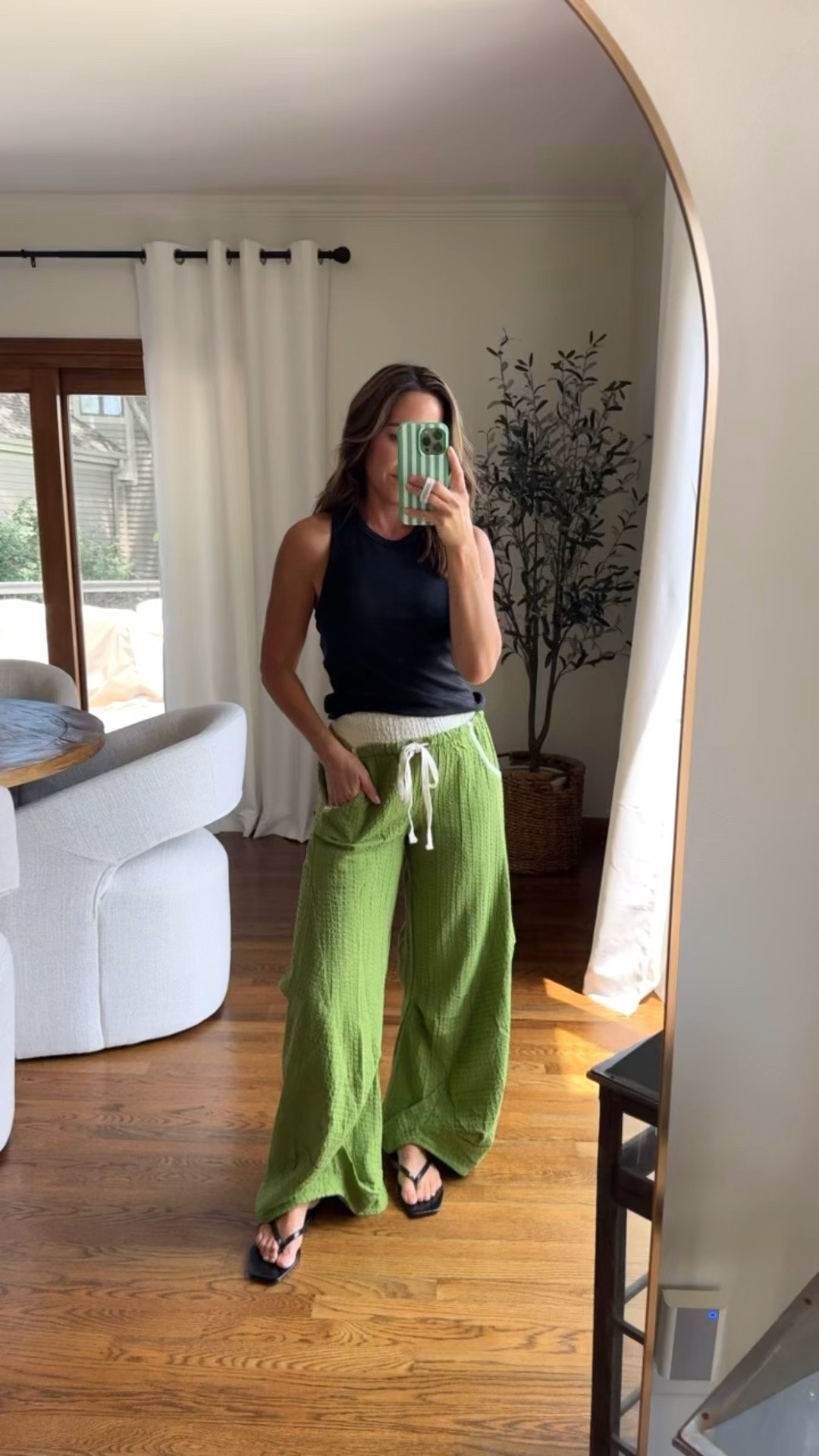 A Summer full of fun pants!! This green 😍 , a pretty texture and a flattering fit. 
XS. Also in ivory.

#LTKootd #LTKmomlife #LTKSeasonal