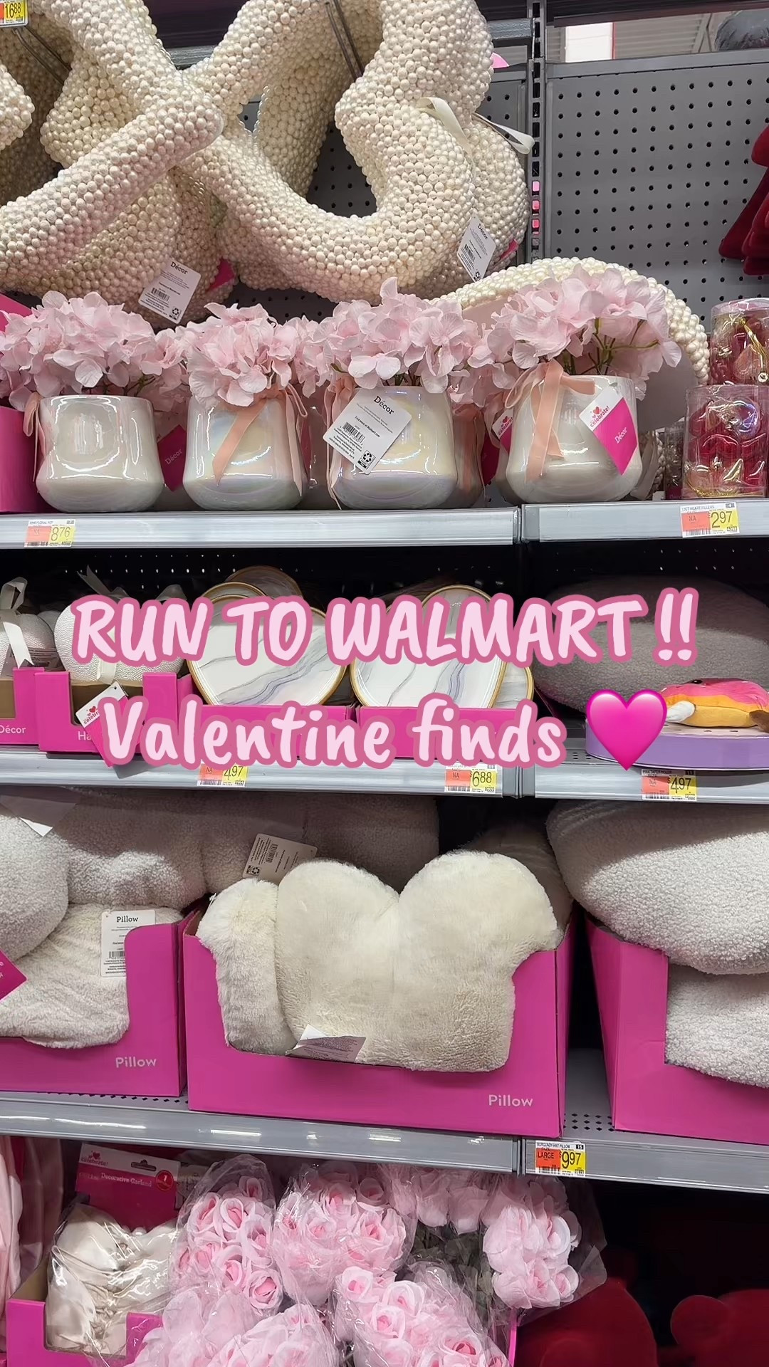 The cutest aesthetic valentine decoration at Walmart !!! 🤩🩷

#LTKSeasonal #LTKHome #LTKFindsUnder50