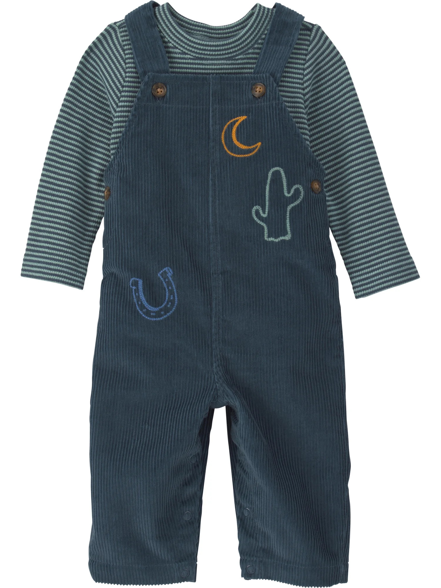 Carter's Child of Mine Baby Boy Overalls, 2-Piece, Sizes 0/3-24 Months | Walmart (US)