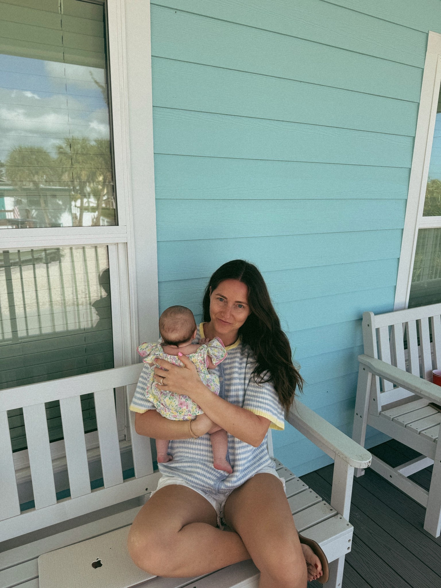 Florida ‘fits
I’m wearing medium in sweater & 6 in shorts
Sandals are TTS 

#LTKmomlife #LTKBaby