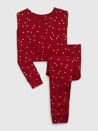 babyGap 100% Organic Cotton Holiday PJ Set | Gap (CA)