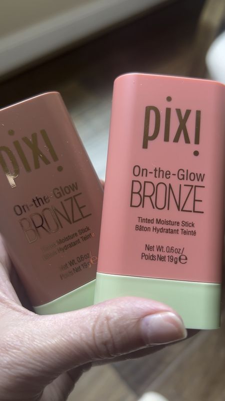 These are cream blushes/contour sticks from Pixi! The bronzer one is amazing, I’ve been using it every time I wear makeup! Only $18 so an attainable price point!

Available at Target and on the Pixi website.

#LTKFind #LTKbeauty #LTKhome