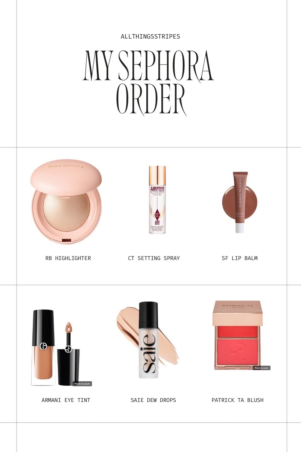 Sephora sale finds 

#LTKBeauty #LTKSaleAlert
