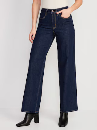 High-Waisted Wow Wide-Leg Jeans | Old Navy (US)