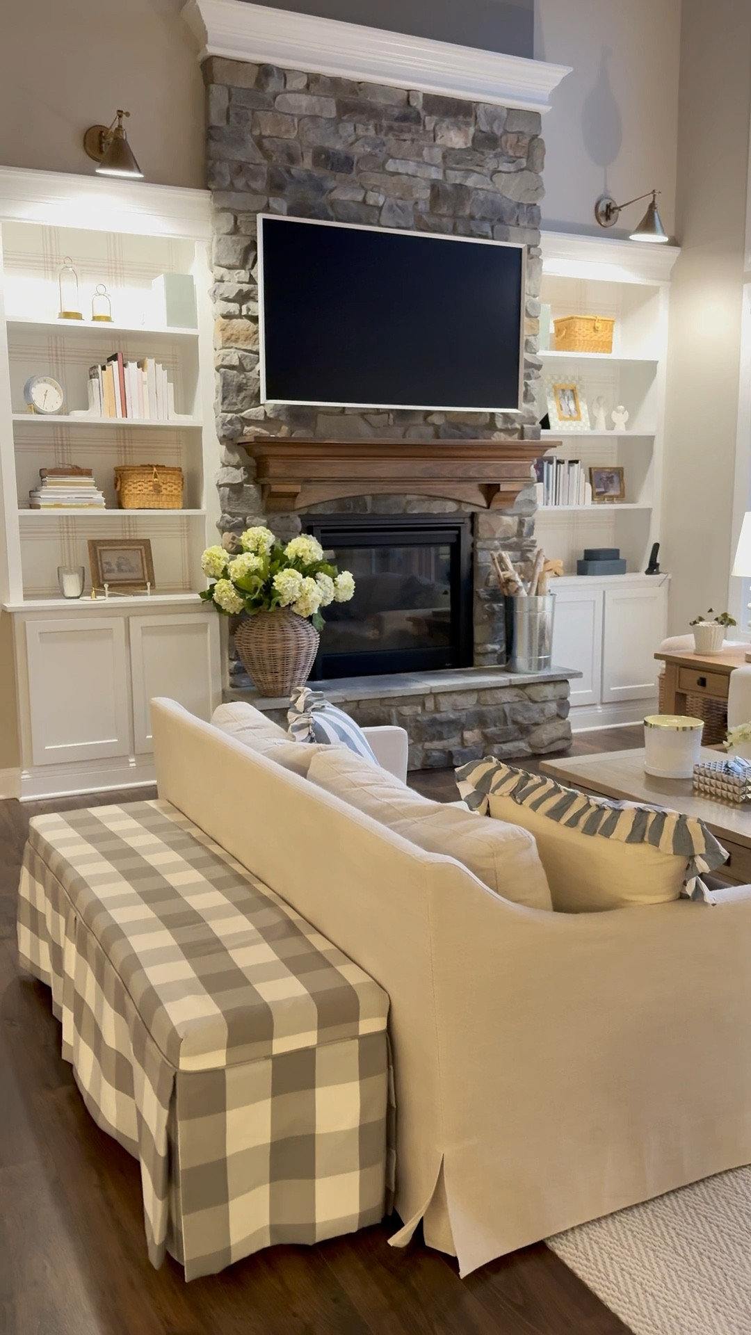 Linking our living room furniture including our coffee table, side tables, accent furniture and more. Our lamps are a major splurge so I’m also linking the look for less verison which we own as well and have in one of our bedrooms. The gray buffalo check that we have is from Kirklands (not linkable and I’m not sure if it’s still available). Linking an alternative that’s in stock! I get a lot of questions about the carpet in here. It’s not a rug. It’s a carpet inlay. The brand is Anderson TufTex and the color is Foggy. Consult your local carpet store  

#LTKHome