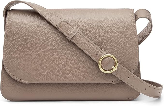 Kattee Leather Crossbody Bags for Women Trendy, Designer Ladies Shoulder Purses | Amazon (US)