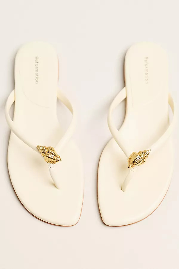 Onyx Flip-Flop Sandals | Anthropologie (US)