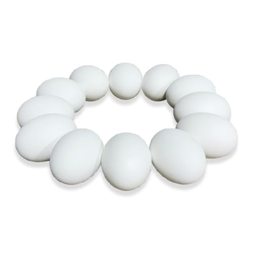 The Eggmazing Egg Decorator Authentic Wooden Eggs - for Easter Egg Decorating, Arts and Crafts - Matte White Eggs Specifically to be Used with All Eggmazing Egg Decorators (12 Pack), Ages 3 and Up | Amazon (US)