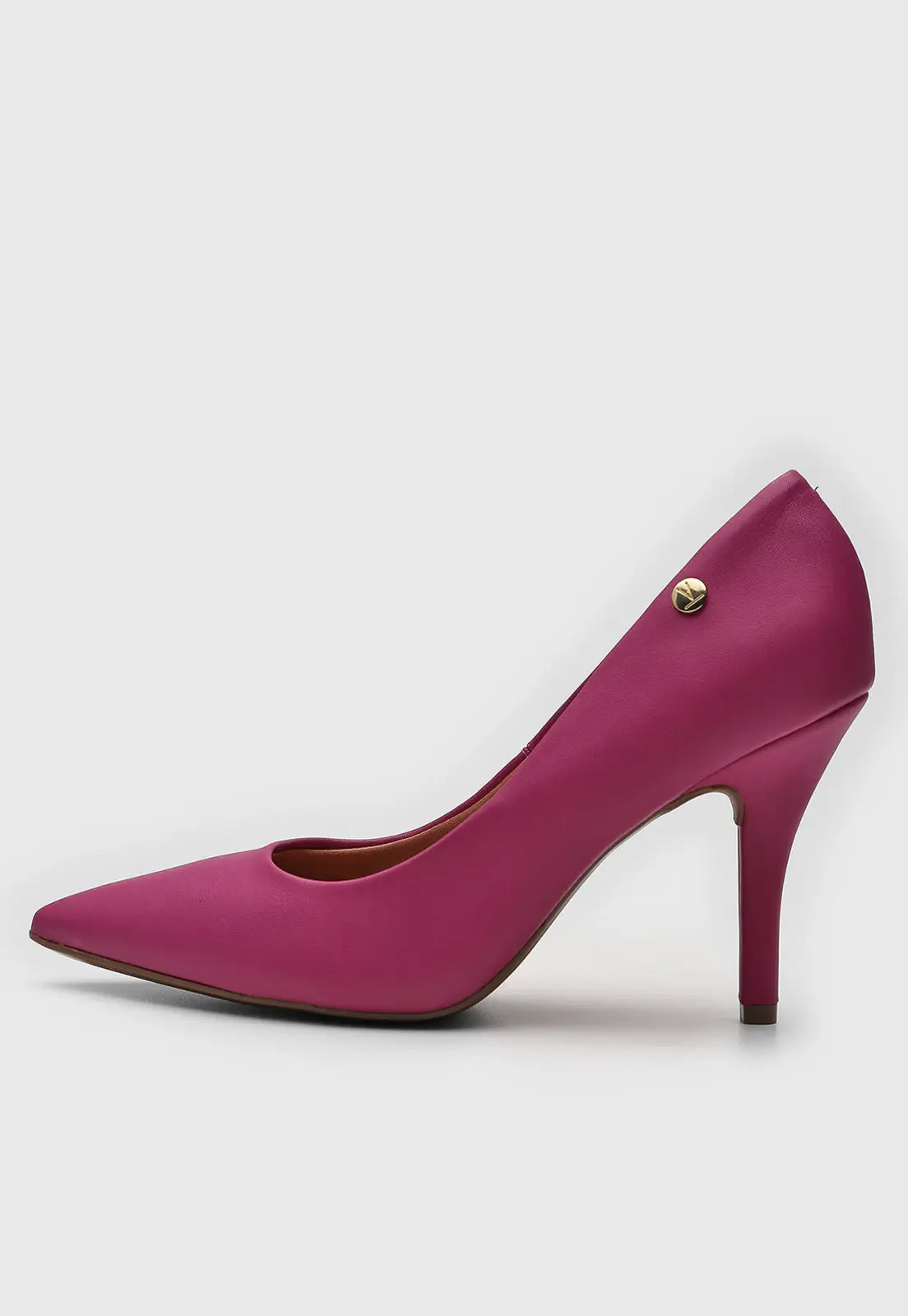 Scarpin Vizzano Liso Pink | Dafiti (BR)