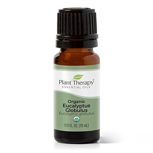 Plant Therapy Organic Eucalyptus Globulus Essential Oil 100% Pure, USDA Certified Organic, Undiluted, Natural Aromatherapy, Therapeutic Grade 10 mL (1/3 oz) | Amazon (US)
