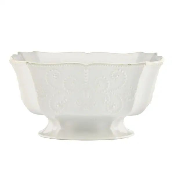 French Perle White Centerpiece Bowl | Bed Bath & Beyond