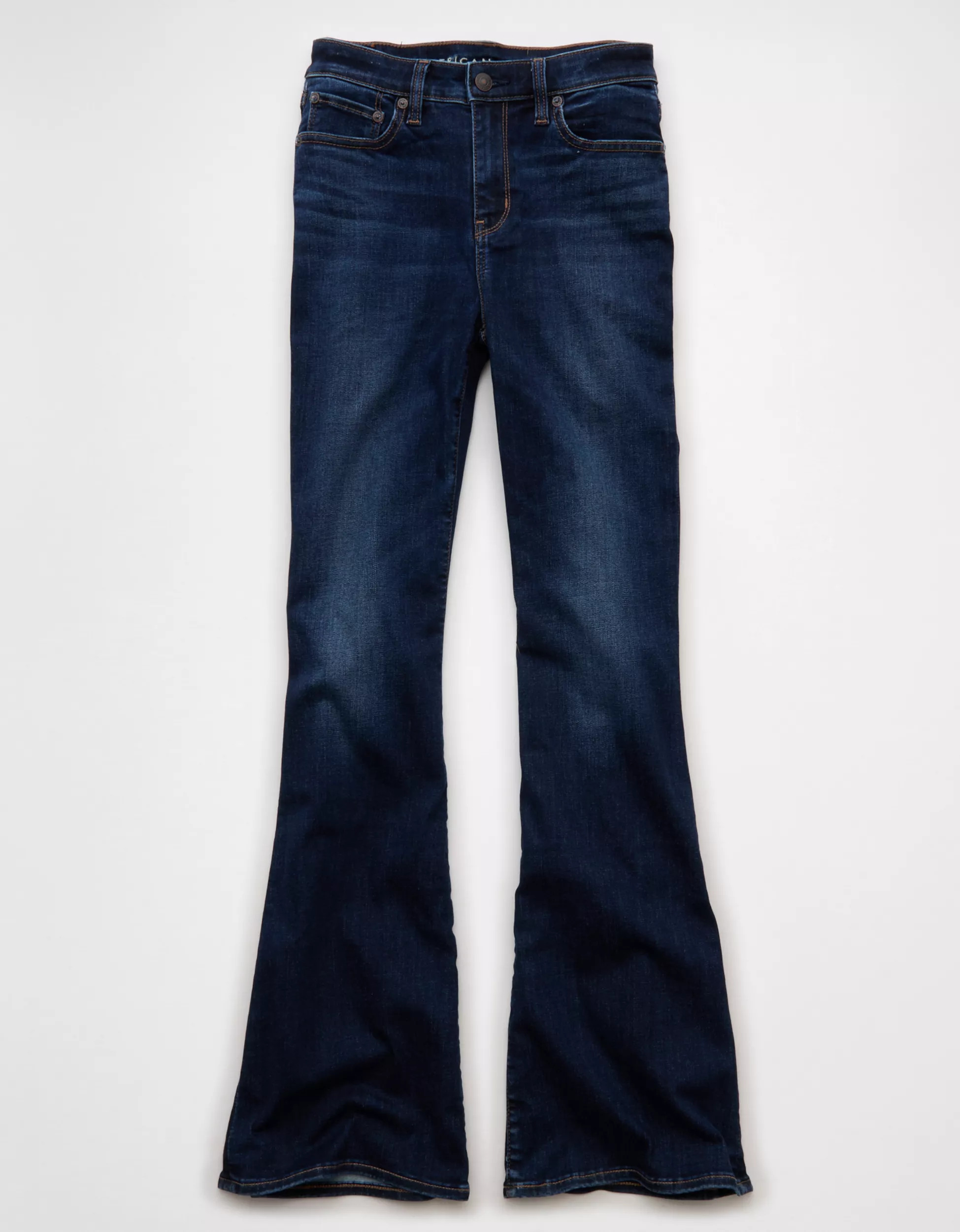 AE Next Level Super High-Waisted Flare Jean | American Eagle Outfitters (US & CA)
