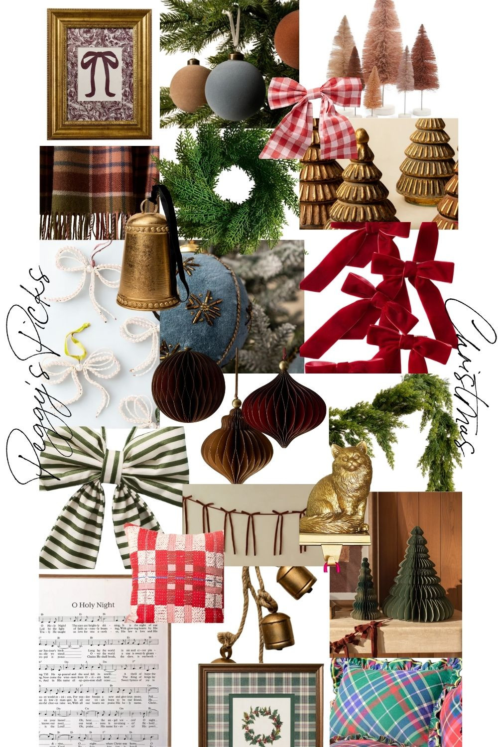 ✨ Collected Holiday Magic ✨

Our home at Christmas is all about color, charm, and layers of meaning — velvet bows in every hue, toile and tartan, vintage bells, greenery, and twinkle lights that make every corner feel special.

I’m sharing all my favorite festive finds from this year’s décor in my Christmas LTK collection — from brass bells and velvet ribbons to cozy throws, art, and greenery that feels lush and timeless. 🎄

💌 Don’t miss the NEW Christmas Newsletter for more: my go-to greenery tips, cozy paint color of the season, hosting ideas, and a first look at our professional holiday photos coming soon (with @arianafloral + @southernmountaingirl).

Shop my favorite holiday finds below — and click the link in bio to join the list for the full festive reveal!

#PeggyHaddadInteriors #PeggyPicks #ChristmasDecor #HolidayHome #QuietLuxury #LayeredDesign #ColorfulChristmas #CollectedHome #ShopTheLook 

 #LTKCyberWeek #LTKGiftGuide #LTKHoliday